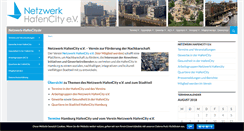 Desktop Screenshot of netzwerk-hafencity.de